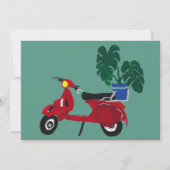 Ankündigung zur niedlichen Bewegung | Neue Adresse (Rückseite)