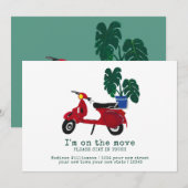 Ankündigung zur niedlichen Bewegung | Neue Adresse (Vorne/Hinten)