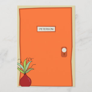 Ankündigung zur Orangetür-Bewegung