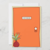 Ankündigung zur Orangetür-Bewegung (Vorderseite)