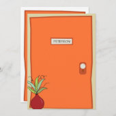 Ankündigung zur Orangetür-Bewegung (Vorne/Hinten)