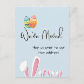 Ankündigung zur Ostersonnenbewegung neue Adresse (Vorderseite)