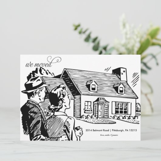 Ankündigung zur Retrobewegung (Stehend Vorderseite)