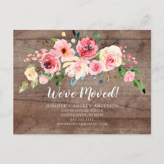 Ankündigung zur Rose der Rustikalen Peonies (Vorderseite)