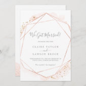 Ankündigung zur Rose Gold Watercolor (Vorne/Hinten)