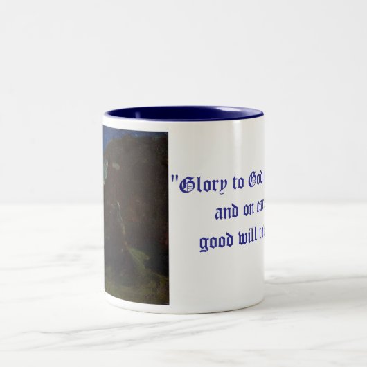 Ankündigung zur Schäfer-Tasse Zweifarbige Tasse (Mittel)