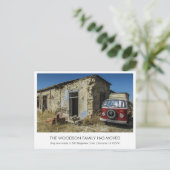 Ankündigung zur Sonnenbewegung Postkarte (Stehend Vorderseite)