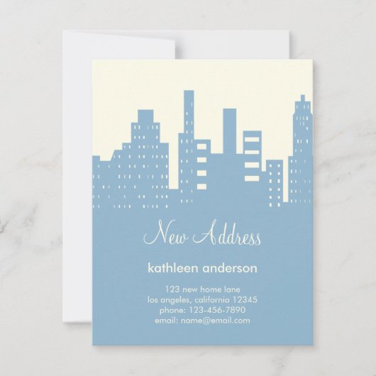 Ankündigung zur Stadtansicht (Vorderseite)