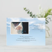 Ankündigung zur Stillgeburt (Stehend Vorderseite)