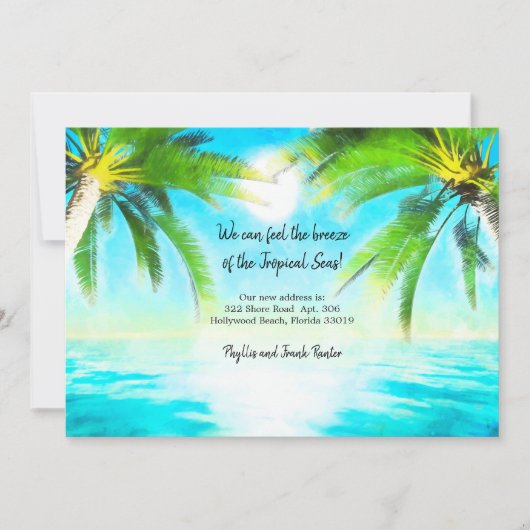 Ankündigung zur Tropenbrise (Vorderseite)