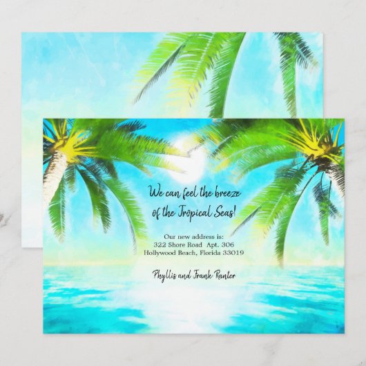 Ankündigung zur Tropenbrise (Vorne/Hinten)