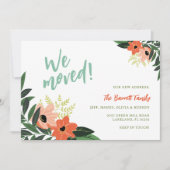 Ankündigung zur tropischen Flora-Bewegung | Korall (Vorderseite)