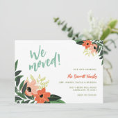 Ankündigung zur tropischen Flora-Bewegung | Korall (Stehend Vorderseite)