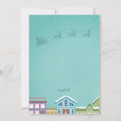 Ankündigung zur Urlaubsreise (Rückseite)