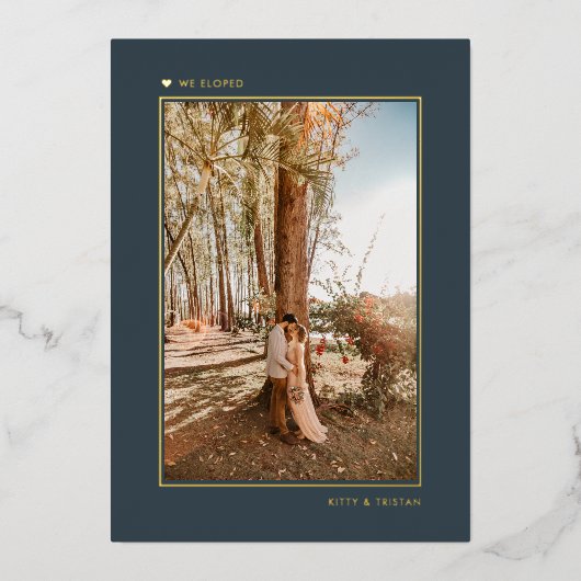 Ankündigung zur Verheirateten Elopement-Aktion "Mi (Vorderseite)