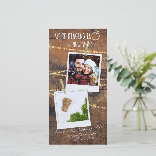 Ankündigung zur Verlobung 2020 (Stehend Vorderseite)