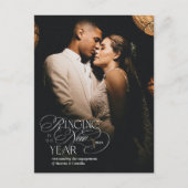 Ankündigung zur Verlobung "Ringing in the New Year (Vorderseite)