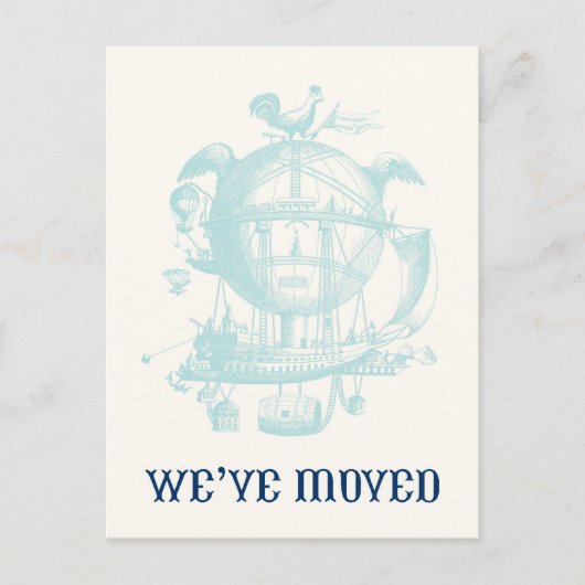 Ankündigung zur Vintagen Ballonfahrt (Vorderseite)