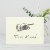 Ankündigung zur Vintagen Zeigerbewegung (Stehend Vorderseite)