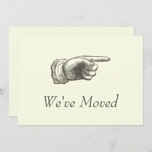 Ankündigung zur Vintagen Zeigerbewegung (Vorne/Hinten)