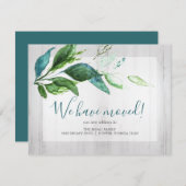 Ankündigung zur Wasserfarbengestaltung Grüne Folia (Vorne/Hinten)