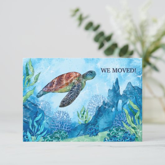 Ankündigung zur Wasserfarbenverschiebung (Stehend Vorderseite)