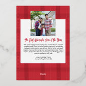 Ankündigung zur Weihnachtsbewegung, der neue Halt  (Rückseite)