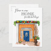 Ankündigung zur Weihnachtsfeier der neuen Zuhause (Vorne/Hinten)