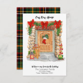 Ankündigung zur Weihnachtsfeier der neuen Zuhause- (Vorne/Hinten)