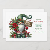 Ankündigung zur Weihnachtsfeiertage (Vorne/Hinten)