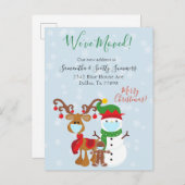 Ankündigung zur Weihnachtsfeiertage 2020 (Vorne/Hinten)