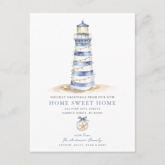 Ankündigung zur Weihnachtswende an der Küste (Vorderseite)