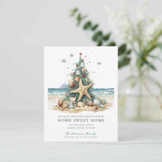 Ankündigung zur Weihnachtswende an der Küste (Stehend Vorderseite)