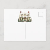 Ankündigung zur Weihnachtswende im neuen Haus (Rückseite)