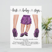 Ankündigungen der ersten Schritte (Stehend Vorderseite)