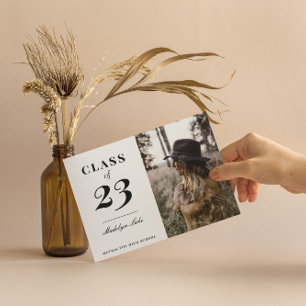 Ankündigungen der modernen Typografie-Foto-Graduie