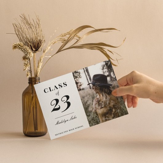 Ankündigungen der modernen Typografie-Foto-Graduie