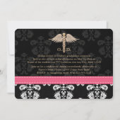 Ankündigungen der rosa Optometrie-Schule (Rückseite)