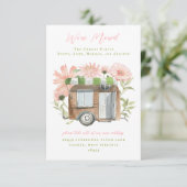 Ankündigungen für den Camper (Stehend Vorderseite)