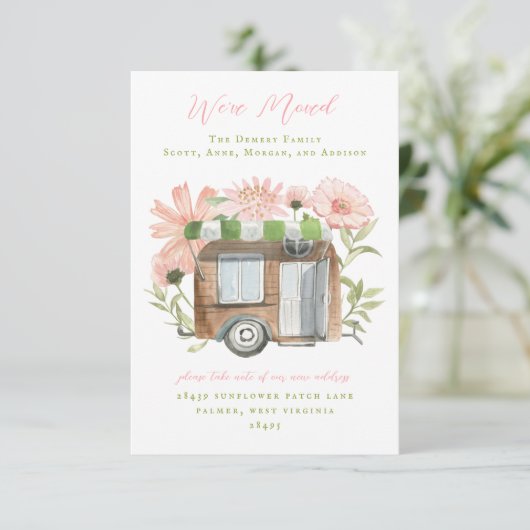 Ankündigungen für den Camper (Stehend Vorderseite)