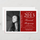 Ankündigungen für die benutzerdefinierte Foto-Grad (Vorne/Hinten)