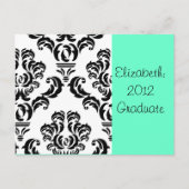 Ankündigungen für die Graduierung (Vorderseite)