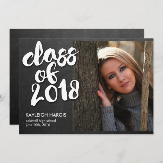 Ankündigungen für die Graduierung | ABSCHLUSS (Vorne/Hinten)