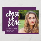 Ankündigungen für die Graduierung | ABSCHLUSS (Vorne/Hinten)