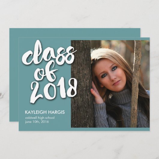 Ankündigungen für die Graduierung | ABSCHLUSS (Vorne/Hinten)