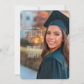 Ankündigungen für die Graduierung | Desert Blue (Vorderseite)