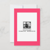 Ankündigungen für die Graduierung (für Patti) (Rückseite)