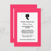 Ankündigungen für die Graduierung (für Patti) (Vorne/Hinten)