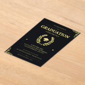 Ankündigungen für elegante Graduierung (Ablage )