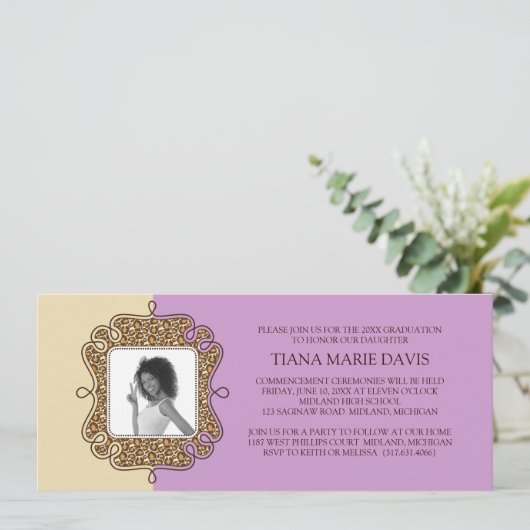 Ankündigungen für jedes Jahr individuell anpassbar (Stehend Vorderseite)